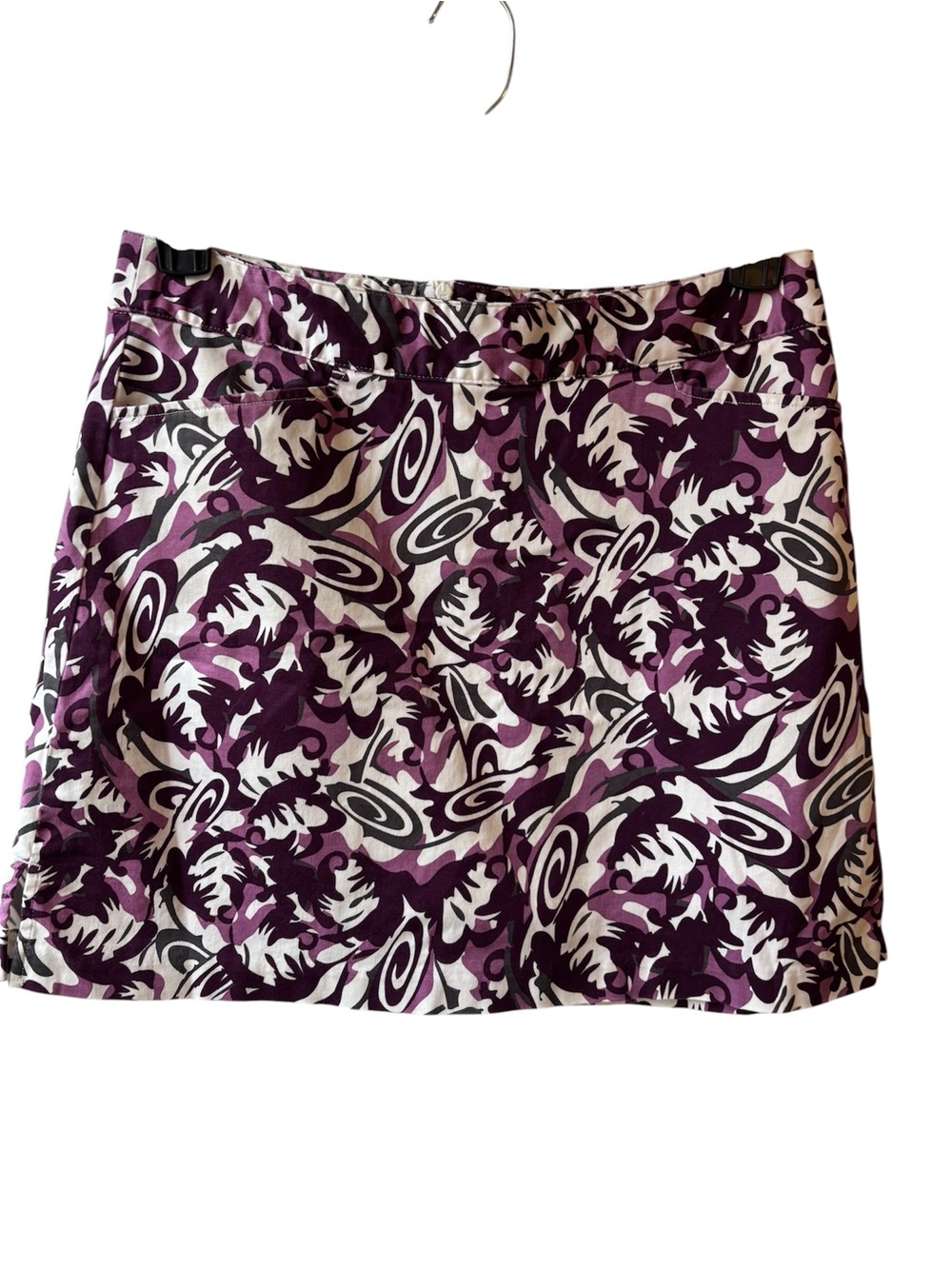 8 Lady Hagen Purple and White Patterned Skort Pickleball Tennis Golf Women’s